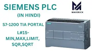 L#15-MIN, MAX, LIMIT, SQR & SQRT FUNCTIONS - SIEMENS S7-1200-TIA PORTAL