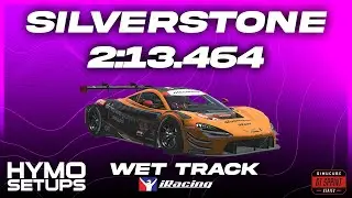 iRacing Wet Hotlap | McLaren 720S GT3 EVO @ Silverstone | GTS | 2024 S4 Week 1