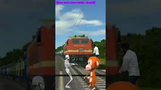 VFX funny train video 🚆🚆