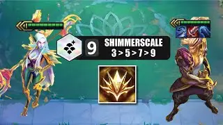 I'm ADDICTED to playing 9 Shimmerscale! | TFT Set 7.5