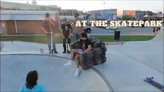 Skating on a Couch