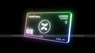 3D NFT ANIMATION #21: 3D NFT Access Pass | NFT Trading Card | 3D NFT Membership Card |