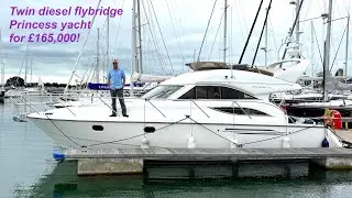 £165,000 Yacht Tour : 2003 Princess 38