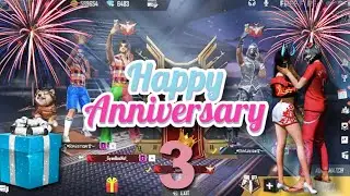 Free fire 3 rd ANNIVERSARY🥳🥳🥳