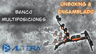 Unboxing Banco Multifuncional Altera, El mejor producto para comenzar tu gym en casa!!!!