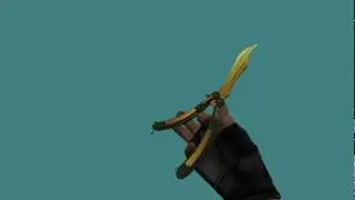 Butterfly Knife | Dragon Lore  из CS GO для CS 1.6  {HD} + { Анимация}