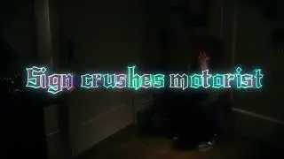 Sign crushes motorist - Better // Sub. Español & Lyrics