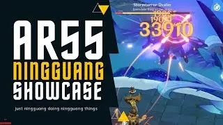 Just Ningguang Doing Ningguang Things | AR55 SHOWCASE | Artifacts Included | Genshin Impact