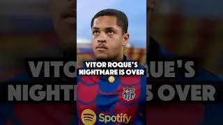 Barcelona MISTREATED Vitor Roque😳