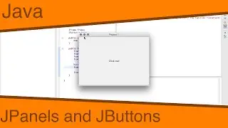 Java Ep19 - JPanels and JButtons