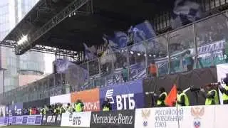 ФК Динамо Москва 2:2 локомотив москва (Обзор трибуны)