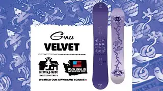 VELVET | 2024-2025 GNU SNOWBOARD