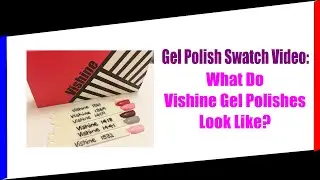 Cheap Amazon Vishine Gel Polish Set C005 Colour Swatch Review