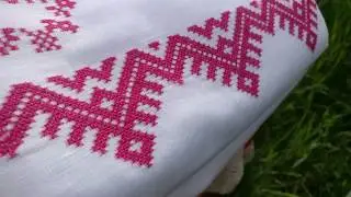 Вышивка. Учимся вышивать ДВУСТОРОННИЙ КРЕСТ.