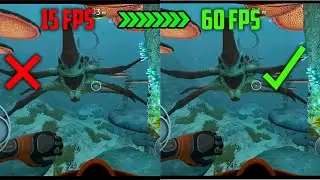 Subnautica Mobile 15FPS to 60FPS Lag Fix 🔥 Smooth Gameplay Settings!