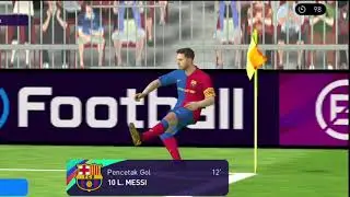 Corner Goal Messi | PES 2021 MOBILE