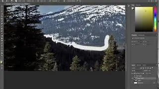 How to Layer Text In A Picture - Photoshop Tutorial
