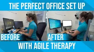 HOW WOULD YOU SET UP A COMPUTER WORKSTATION FOR CORRECT OFFICE ERGONOMICS?