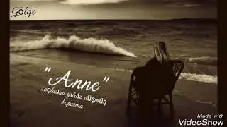 Saçlarına yıldız düşmüş koparma "ANNE"