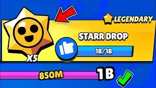 LEGENDARY STARR DROP GIFTS!!!!🎁🎁🎁- brawl Stars rewards