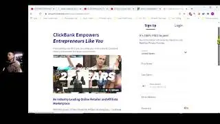 How to Create an affiliate account on clickbank