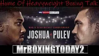 Anthony Joshua vs Kubrat Pulev LIVE 🔴FIGHT Commentary (NO footage)
