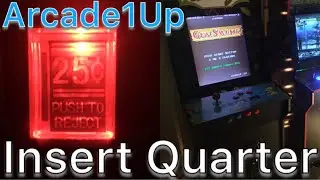 Add X-Arcade Coin Door to an Arcade1up Arcade Cabinet - Complete Detailed Instructions for Coin only