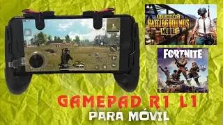 GAMEPAD R1 L1  MODELO JL-02 PARA MÓVIL