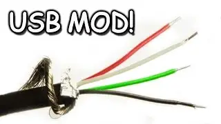 USB Cord Modding, Extending, Splicing