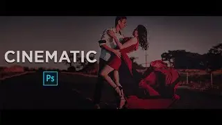 How to create CINEMATIC EFFECT in Photoshop | (Photoshop Tutorial)