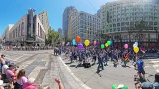 San Francisco Gay Pride Parade Clip 360 Video