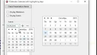 [FireMonkey] TCalendar with hightlighiting Holidays
