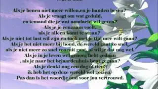 Gedichtenboekje van Jeanette met muziek van Enya