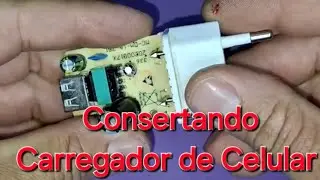 Consertando Carregador de Celular em Casa, concerte o seu📱👈