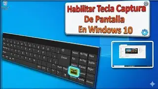 ENABLE SCREEN or IMAGE CAPTURE KEY on PC with WINDOWS