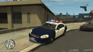 GTA IV 台灣警察模組 類台灣警笛！PA-120 (2018/1/28)
