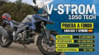 Suzuki Vstrom 1050 Tech 2023 ✊🔥 Prueba a Fondo, Análisis y Opinión | Review | Test