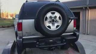 How to STOP Squeaking on Spare Tire Carrier ZR2 Blazer