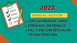 Perjalanan Menulis Selama Tahun 2023