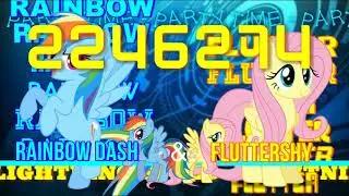 Numbers 0 to 4000000 (Blue Digital Sequence Edition)