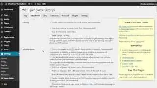 WP Super Cache: Configuring Advanced Settings