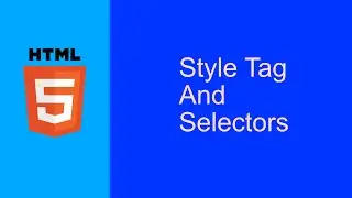 Learn HTML - Style Element