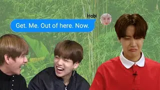 BTS Texts - BTS got stuck in Jumanji