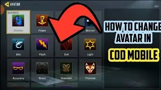 How to change profile picture in COD MOBILE | PROXADVIK