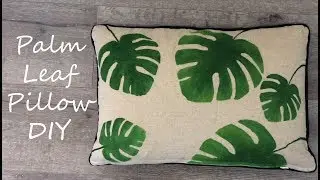 DIY Swiss Leaf Pillow / SamCan