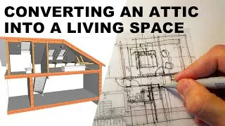 Converting an attic into a living space