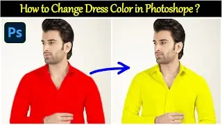 How to Change Dress Color in Photoshop, Photoshop Tutorial