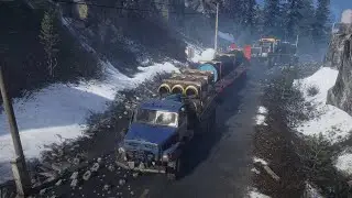 SnowRunner. Hard/Immersive Mode. Yukon [60]