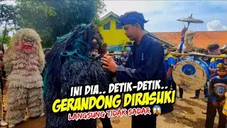 PAWANG GANTENG MERASUKAN GERANDONG❗❗KUDA LUMPING PATMA MEDAL PUSAKA DI SAPAN 💥 LEMBUR KURING