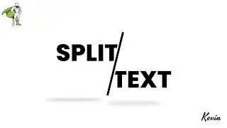 Reveal Text Using Split Text | GSAP Tutorial